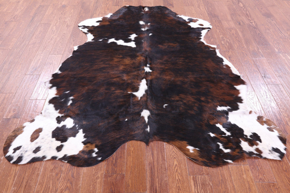 6' 11" X 6' 2" Natural Cowhide Rug C1997