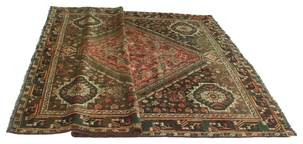 Semi-Antique Birkett Rust Rug