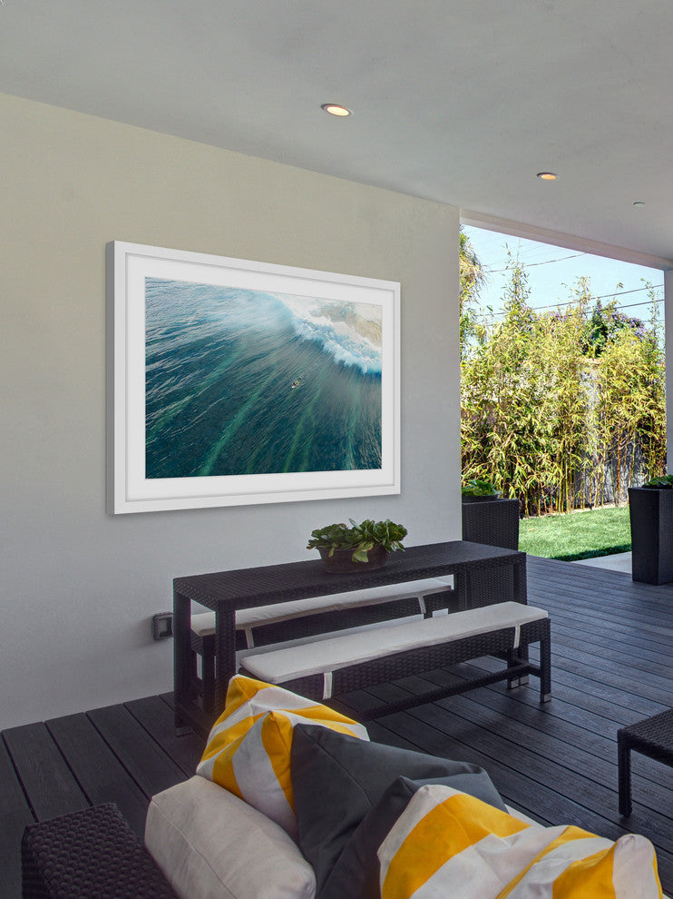 Majestic Wave Framed Print, 61x41 cm