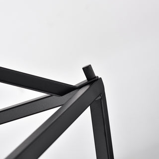 CHLOE Lighting IRONCLAD Industrial 4-Light Textured Black Inverted Pendant