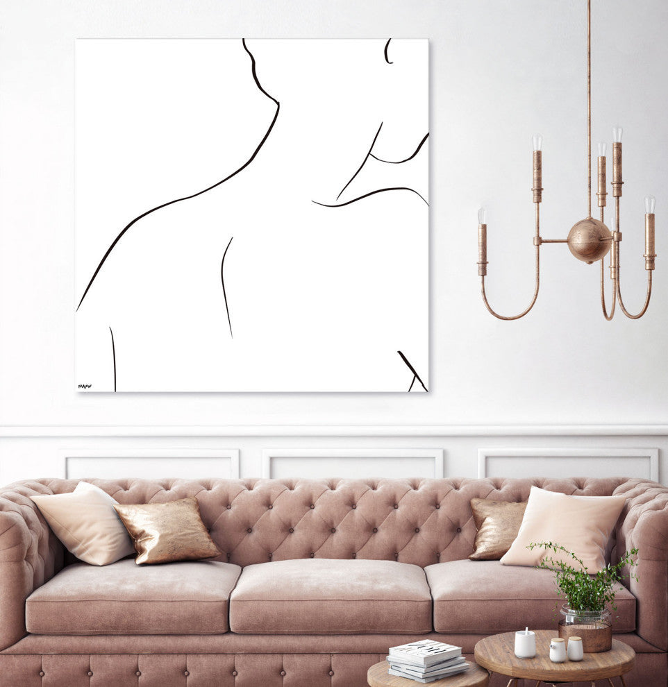 Femme III - 84 x 84 by Patti Mann