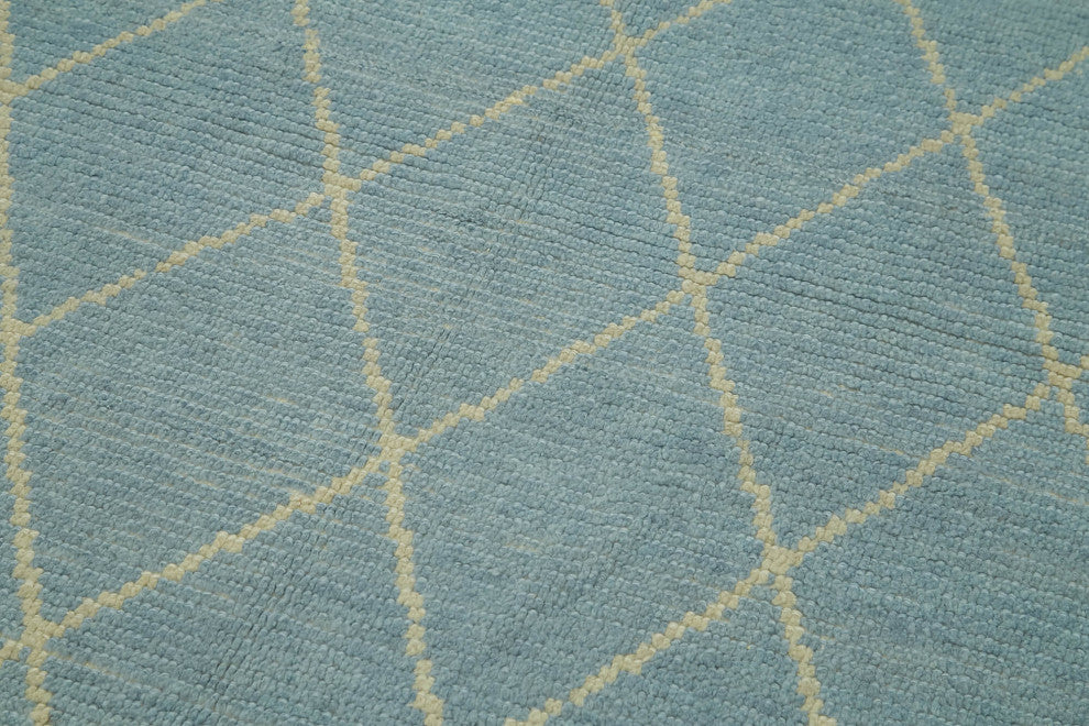 Rug N Carpet - Handmade Unique 5' 4'' x 7' 5'' Moroccan Area Rug