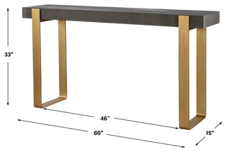 Uttermost Kea Contemporary Console Table