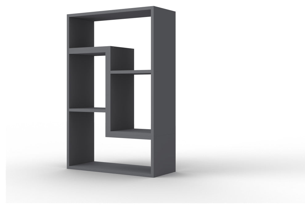 LIANA Modular Bookcase, Slate Grey