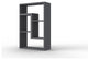 LIANA Modular Bookcase, Slate Grey