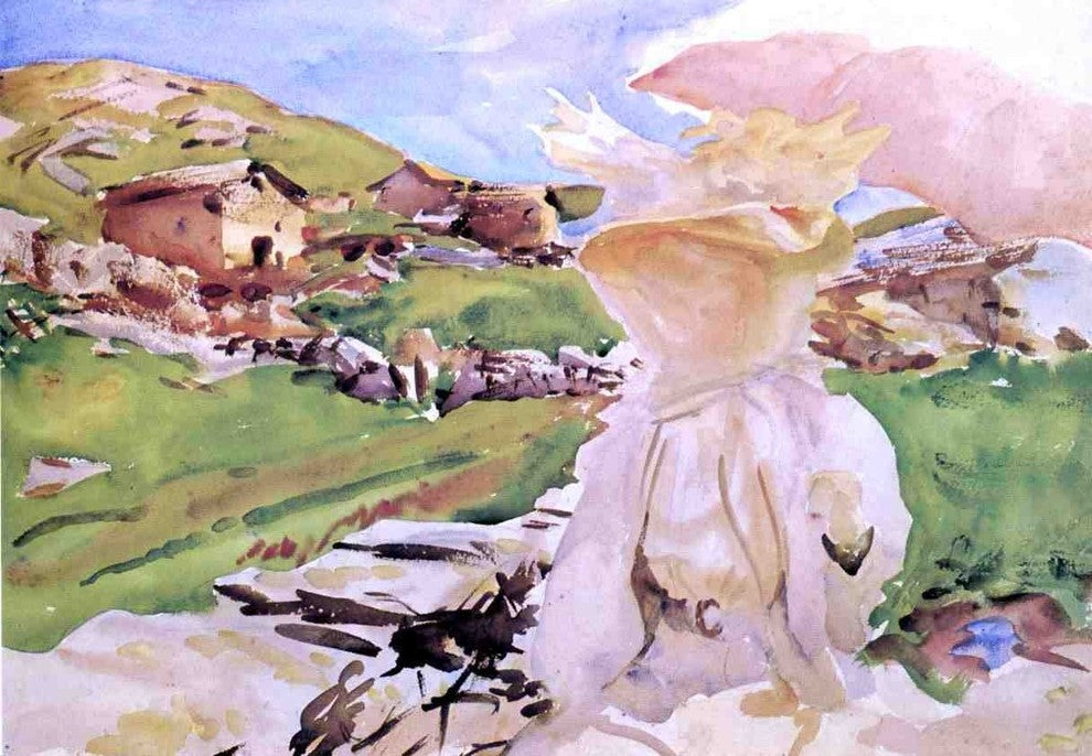 John Singer Sargent In the Simplon Pass Wall Decal