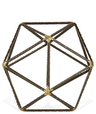 Hand-Welded Geo Table Decor