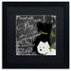 Color Bakery 'Travel With Your Dog', Black Frame, Black Mat, 16x16