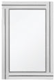 Silver Beaded Frame Mirror