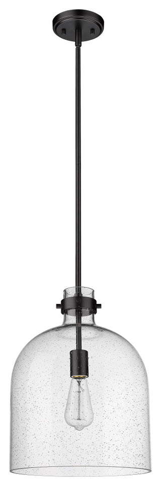 Zlite 817-12MB 1-Light Pendant, Clear Seedy