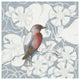 "Arts and Crafts Birds I Tone on Tone" Paper Print by Elyse DeNeige, 42"x42"