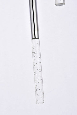 Elegant Lighting 5203D12 Ruelle 3 Light 12"W LED Crystal Multi - Chrome