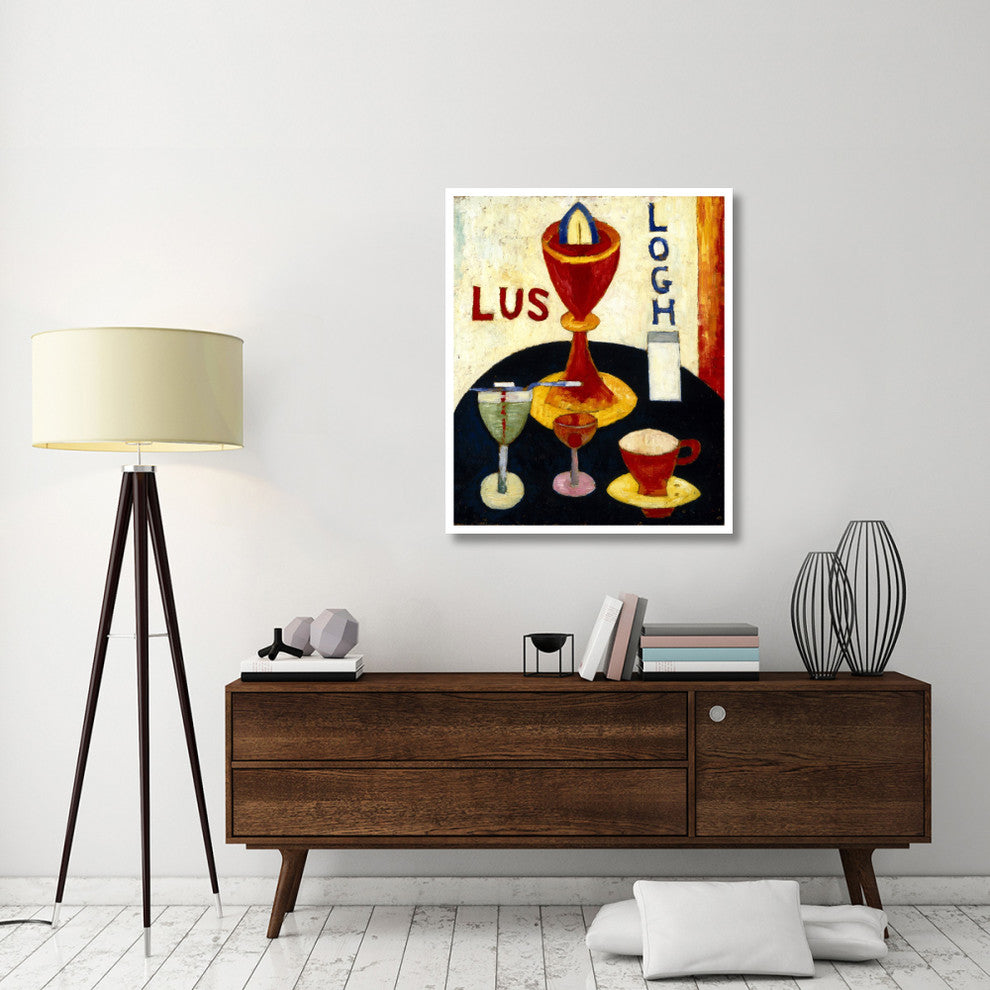 "Handsome Drinks, 1916" Digital Paper Print by Marsden Hartley, 35"x42"