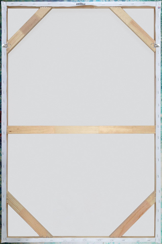 "Great White Horse" Painting Print on Wrapped Canvas, 20"x30"