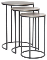 Uttermost Erik Metal Nesting Tables, Set of 3