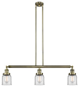 Innovations Lighting 213-Ab-S-G52-Led 3 Light Dimmable Led Island Light