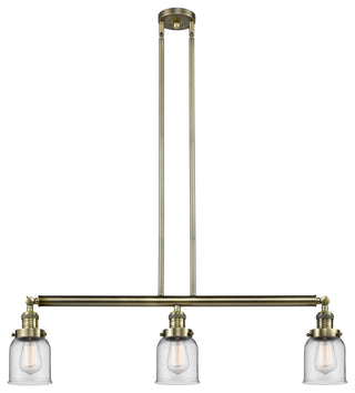 Innovations Lighting 213-Ab-S-G52-Led 3 Light Dimmable Led Island Light