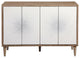 Uttermost Dani 4 Door White Cabinet 25084