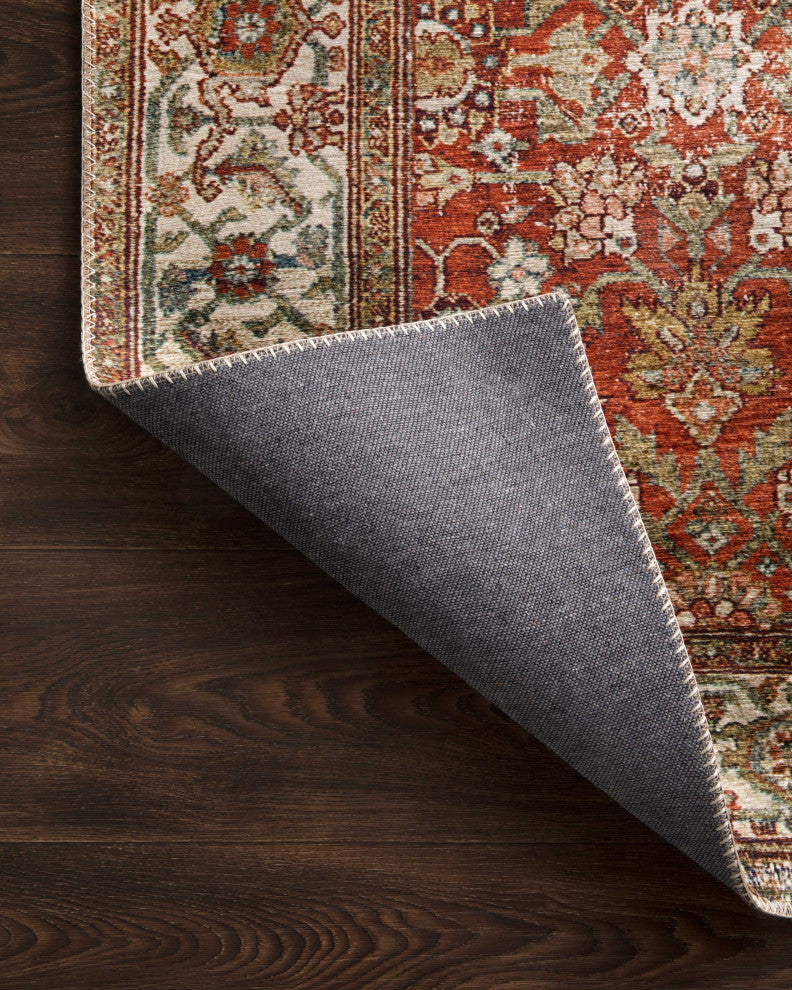 Ocean Multi Layla Printed Polyester Area Rug by Loloi II, 7'-6"x9'-6"