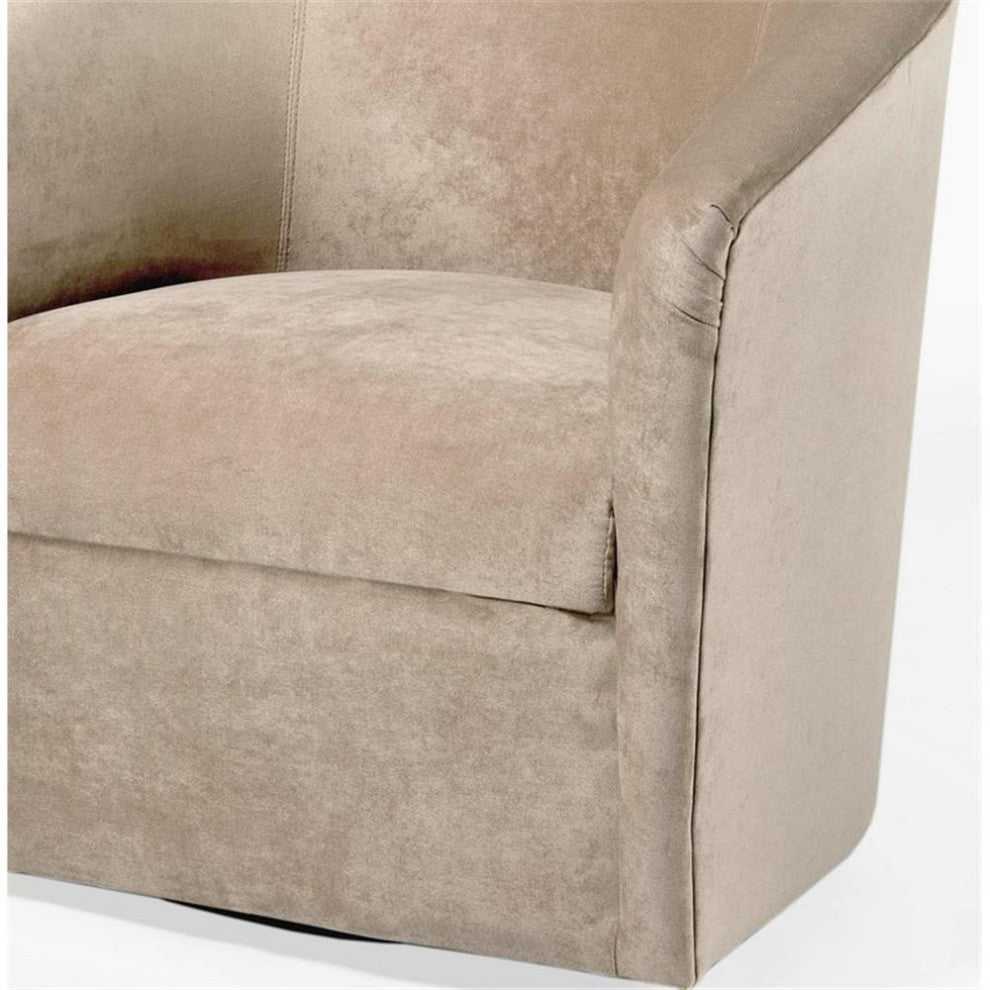 Comfort Pointe Elizabeth Sand Swivel Chair