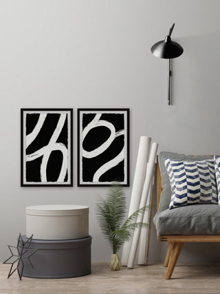 The Pocket Road Diptych, 2-Piece Set, 30x45 Panels