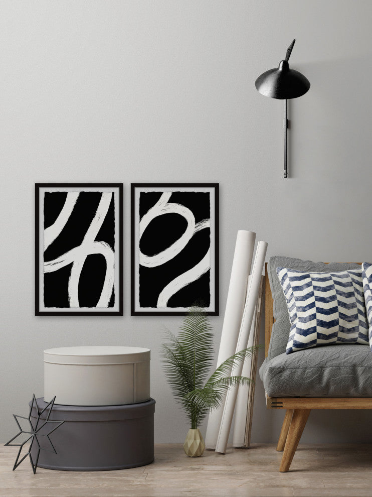 The Pocket Road Diptych, 2-Piece Set, 30x45 Panels