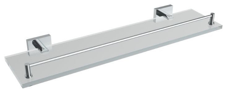 ICO Bath Crater 20 Inch Glass Shelf