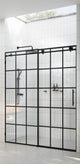 Esprit 56"-60"x78" French Monture Sliding Shower Door