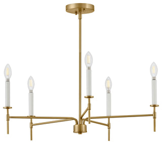 Lark Hux Medium Single Tier, Lacquered Brass