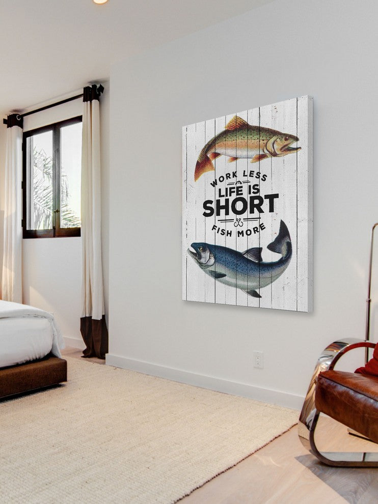 "Life Is Short" Painting Print on Canvas by Saturday Evening Post