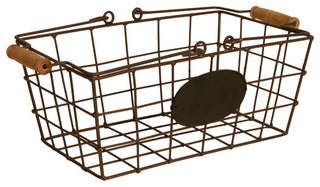 Chalkboard Wire Basket, Small