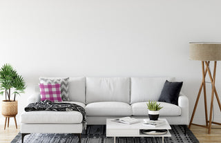 Buffalo Plaid Accent Pillow With Removable Insert, Orchid, 24"x24"