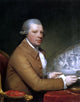 Gilbert Stuart John Hall, Gallery Wrapped Canvas Print, 20"x25"