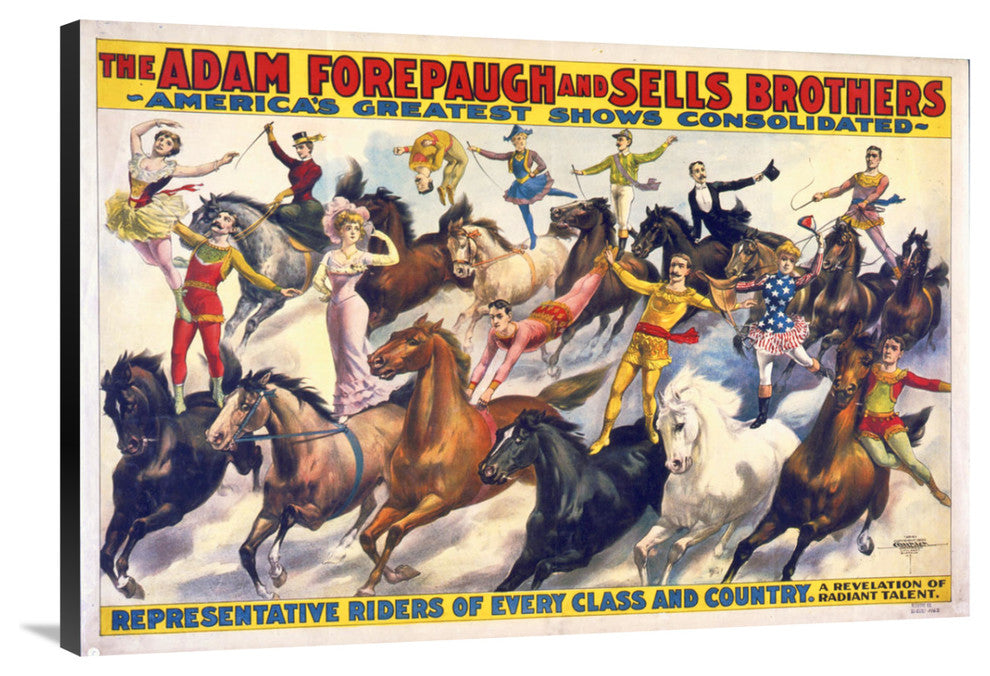 Representative Riders Of Every Class And Country, 40x27