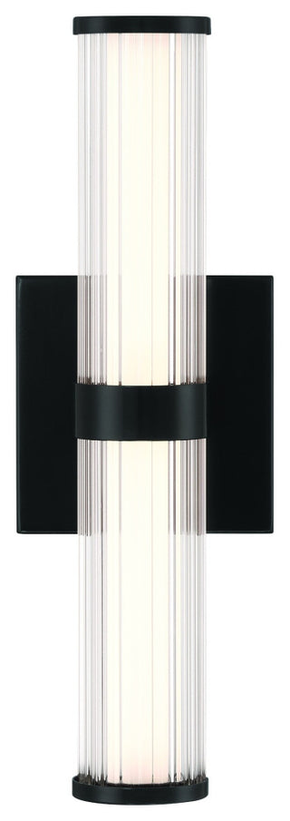 Fayton 14" LED Sconce, Black