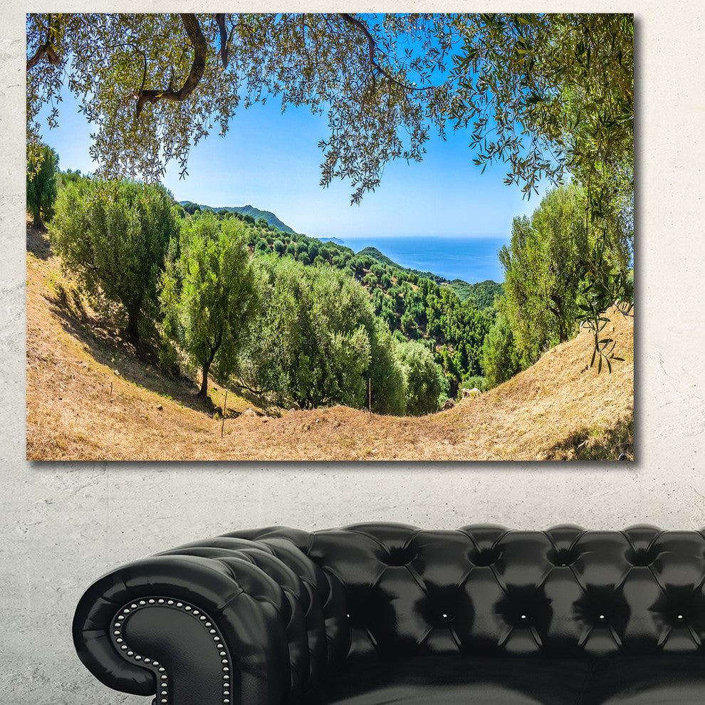 Cilentan Coast Campania Italy, Landscape Canvas Art Print, 60x40