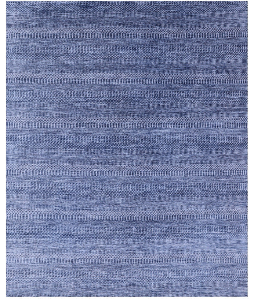 Savannah Grass Handmade Wool and Silk Rug 8' 0" X 9' 11" Q11951
