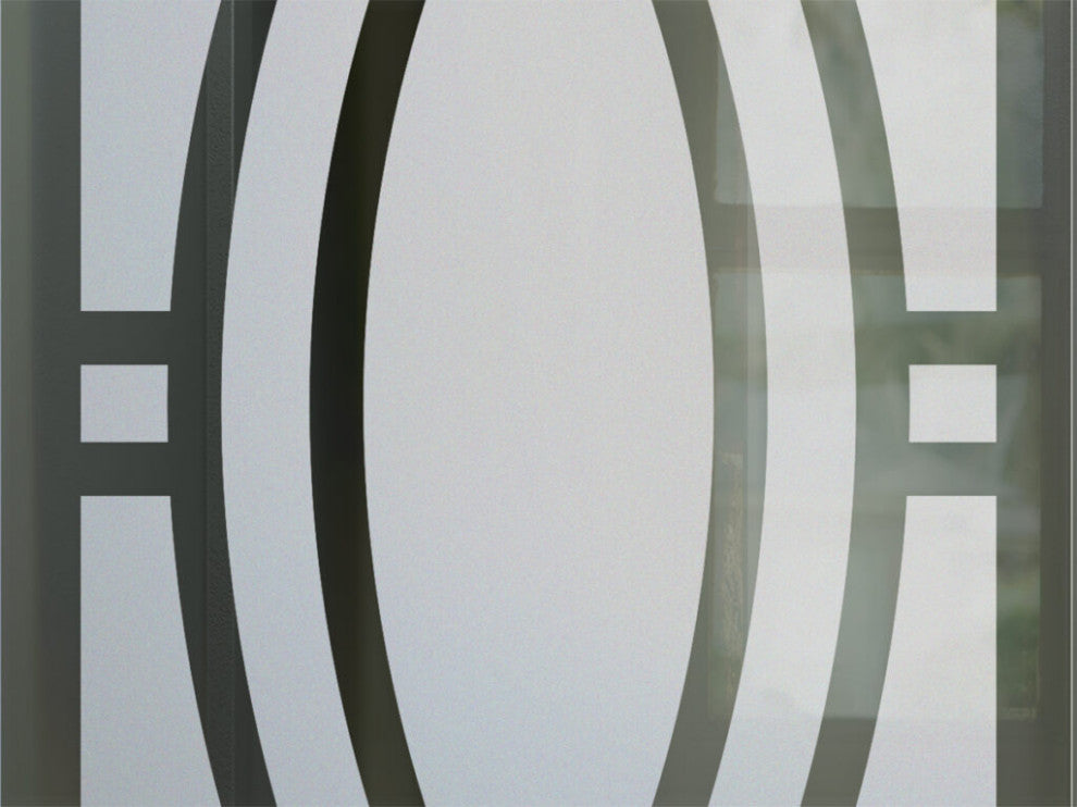 Interior Prehung Door or Interior Slab Door - Demi Circle - Primed - 24" x...