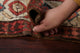 Consigned, Antique Russian Oriental Traditional Hand-Knotted Area Rug, 10'3"x3'2