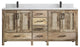 Malibu Mango 72 Double Sink Bath Vanity in Natural 1.5" Empira Quartz