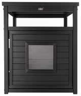 ECOFLEXÂ® Litter Box Cover End Table, Espresso, Jumbo