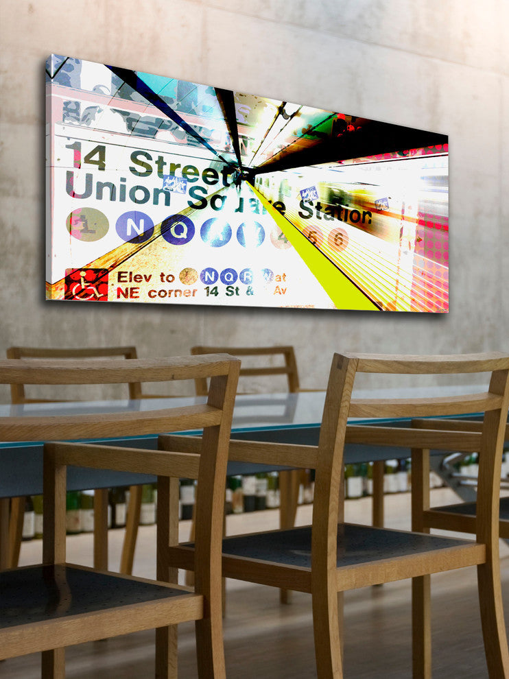 "Under" Fine Art Canvas Print, 45"x22.5"