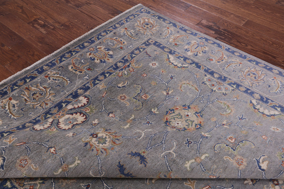 Turkish Oushak Handmade Rug 8' 0" X 10' 0" - Q12809