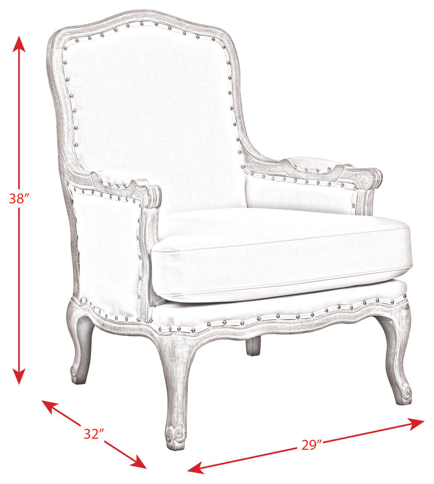Regal Accent Chair, Slate