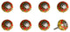 Knob-It Home Decor Classic Cabinet and Drawer Knobs, 8-Piece