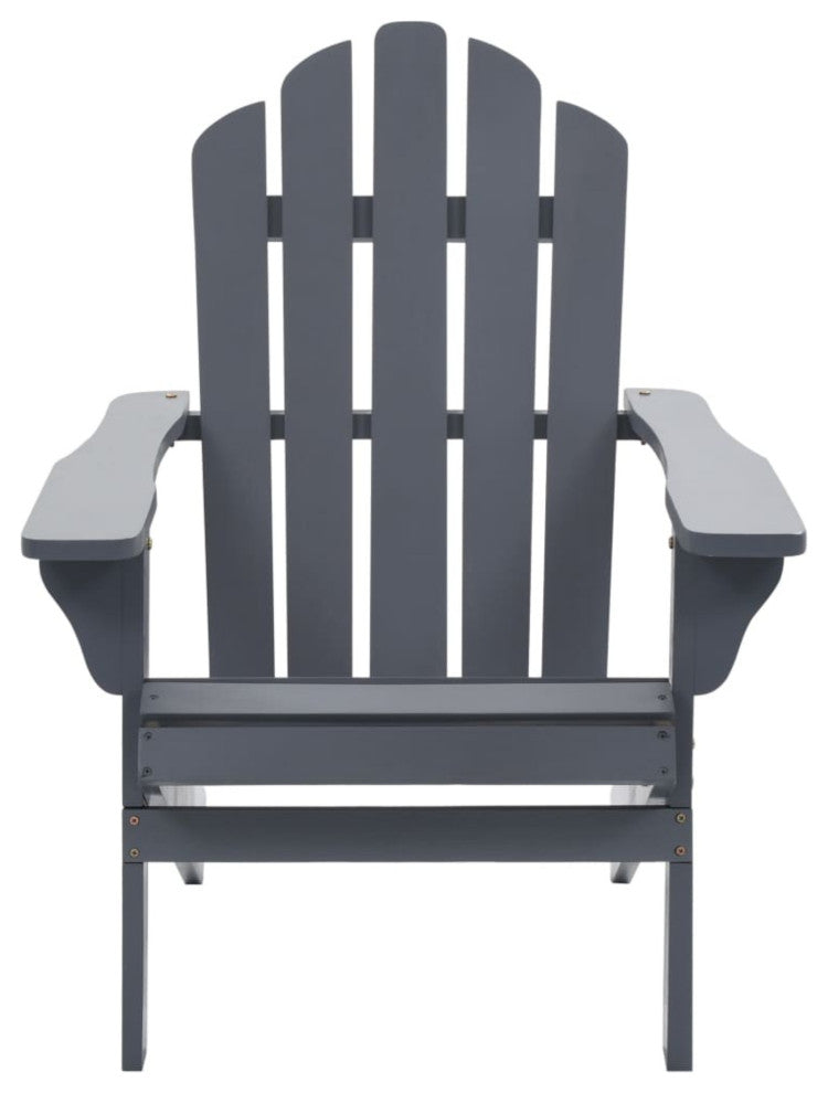 Vidaxl Garden Chair Wood Gray