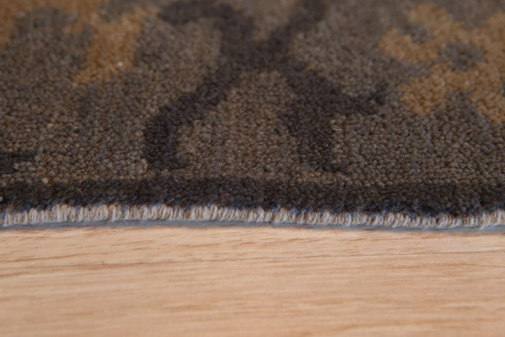 Black Transitional All Over Ningxia Area Rug
