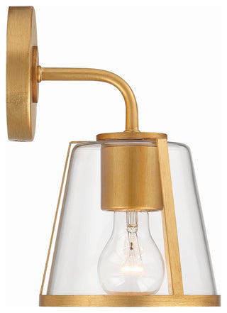 Fulton 1-Light Antique Gold Bathroom Vanity