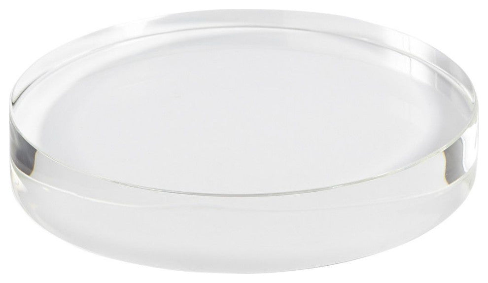 Acrylic Round Base 9x9x1.25 Inch