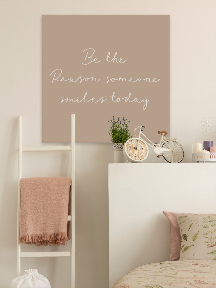 "Be the Reason" Painting Print on Wrapped Canvas, 32x32